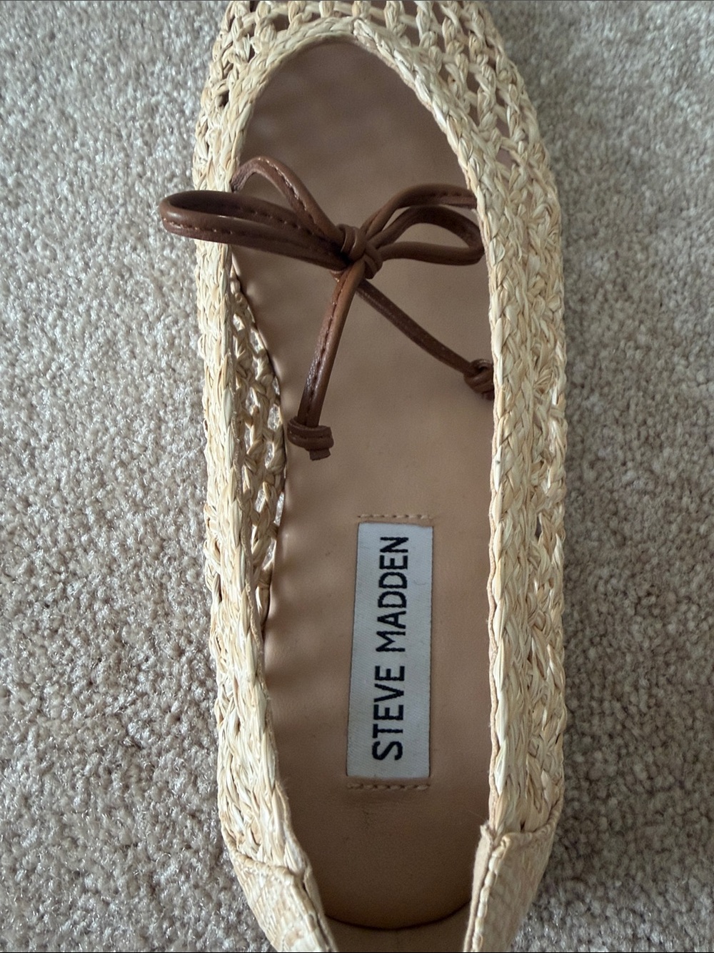 Steve Madden Women's Leelo Woven Flats - Picture 10 of 11